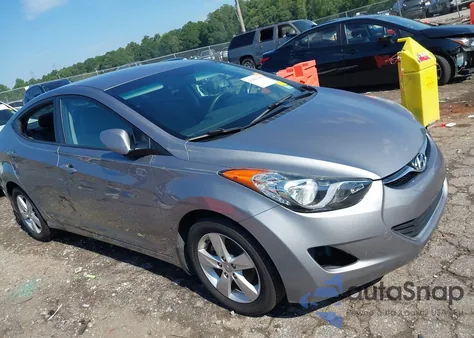 2012 Hyundai Elantra Gls (Ulsan Plant) z USA, uszkodzony, nr VIN KMHDH4AE7CU448515
